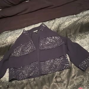 Navy blue women’s dress jacket